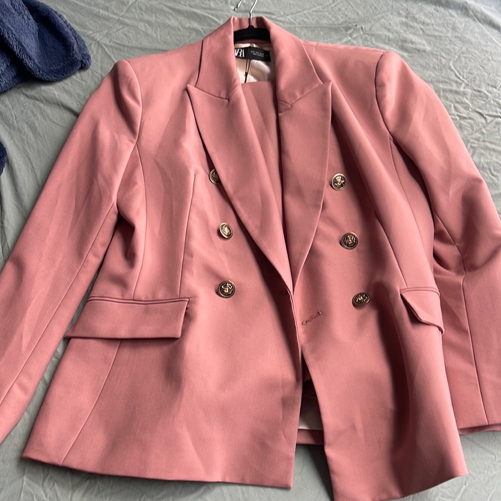 Zara blazer and pant